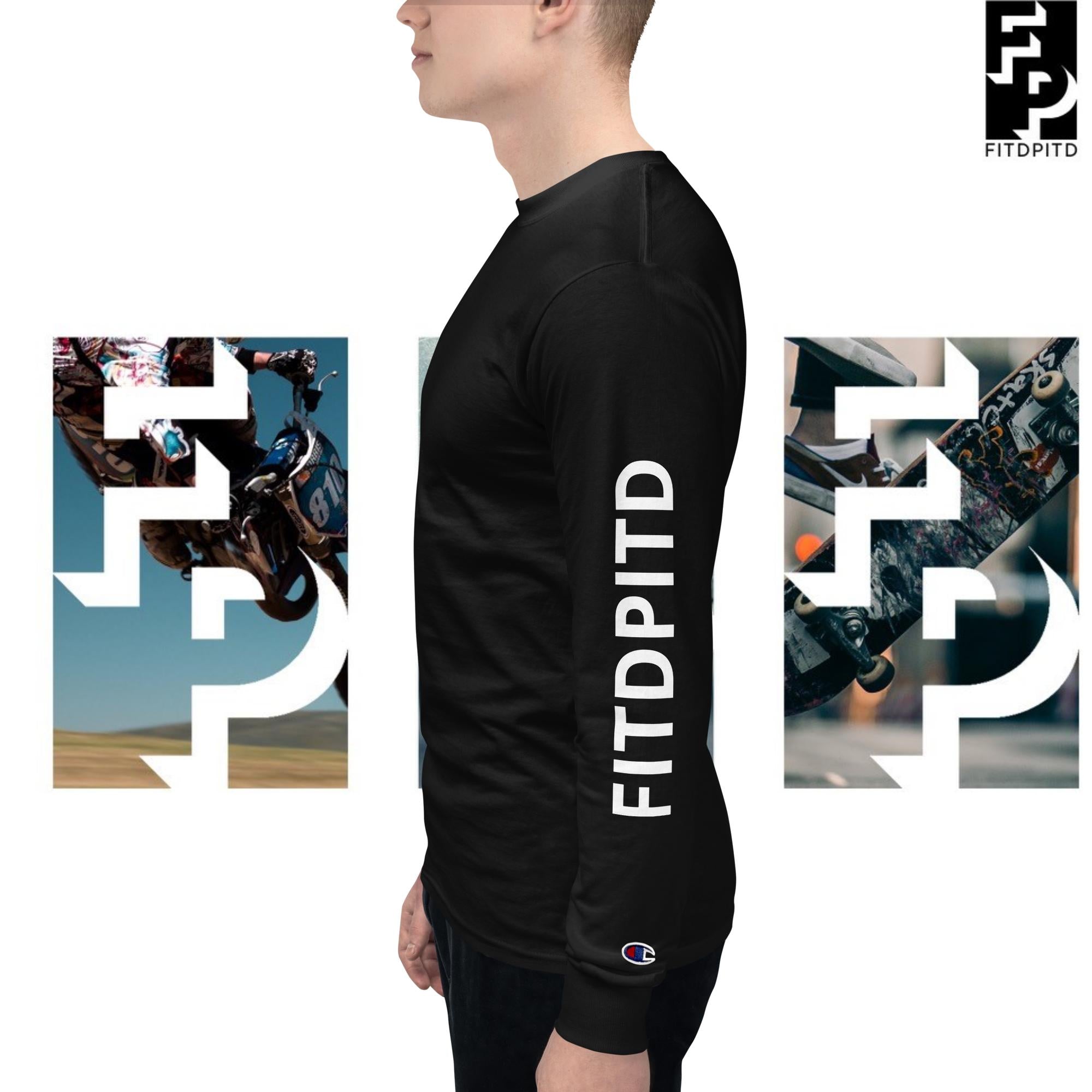 FITDPITD Men's Champion Long Single Sleeve Shirt